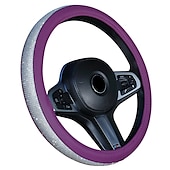 economico Copristerzo per auto-1 pc Pelle Coprivolante Traspirante Vestibilità universale Per 15&quot;~15&quot;1/2