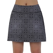 abordables Pantalones, shorts y faldas de mujer-Mujer Geométrico Falda-short Ciclismo Bicicleta Vestidos Prendas de abajo MTB Bicicleta Montaña Ciclismo Carretera Deportes Almohadilla 3D Ciclismo Secado rápido Dispersor de humedad Negro Rosa Licra