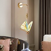 olcso Beltéri falilámpák-led északi stílusú beltéri fali lámpák nappali üzletek / kávézók alumínium ötvözet fali lámpa 85-265v