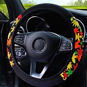 economico Copristerzo per auto-coprivolante elastico per auto stampa stile etnico antiscivolo car styling coprivolante per auto accessori interni auto 38 cm
