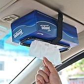 economico Organizer e portaoggetti per auto-1 pz Porta fazzoletti per auto parasole Facile da applicare Duraturo Poco ingombrante Plastica Per SUV Camion Van