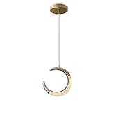 baratos Luzes pendentes-20 cm círculo/design redondo formas geométricas pingente luz metal estilo artístico estilo clássico estilo moderno ouro artístico moderno 85-265v