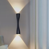 economico applique da esterno-lampada da parete esterna impermeabile 10w 15w led moderna lampada da parete veranda e terrazza lampada da parete oro nero materiale in alluminio è adatta per soggiorno bagno e corridoio ac85-265v