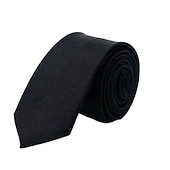 billiga Slipsar och flugor-Herr Slips Fluga Slipsar party Bröllop Herre Modern Stil Solid färg Formell Företag