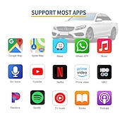 お買い得  カープレイアダプター-carlinkit ワイヤレス 有線 carplay ドングル cpc200-ccpa ccpm for apple android auto carplay smart link usb ドングルアダプタ for navigation media player mirrorlink