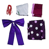 economico Costumi anime-Tuta Intera Film: Red Nico Robin Anime Abiti Mascherata Kimono Cappotto kimono Per Per donna Adulti