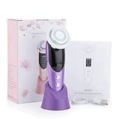 economico Apparecchi per la cura del viso-7 in 1 dispositivi di sollevamento del viso rf microcorrente ringiovanimento della pelle massaggiatore viso terapia della luce anti invecchiamento rughe apparato di bellezza
