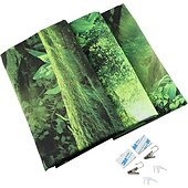 preiswerte Landschaftsteppich-Landschaft groß Wandteppich Baum Höhle Natur Wandteppich Wandbehang nebliger Baum Wandteppich Dschungel Bach Wandteppich Sonnenschein durch Baum für Schlafzimmer Wohnzimmer Wandtuch XXL Natur
