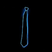 economico Luci decorative-cravatta illuminata a led per carnevale festival rave party spettacolo costume accessori