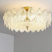 preiswerte Kronleuchter-50 cm Insel Design Deckenleuchten Metall galvanisiert modern 220-240v