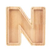 economico I regali-salvadanaio in legno fai da te per ragazzi e ragazze lettere salvadanaio in legno salvadanaio, salvadanaio in legno regalo per compleanno bambini, regalo di Natale