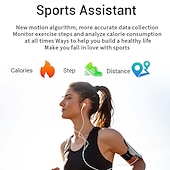 preiswerte Smartwatch-P22 Smartwatch 1.3 Zoll Smartwatch Fitnessuhr Bluetooth Schrittzähler Fitness Tracker AktivitätenTracker Kompatibel mit Android iOS Damen Herren Langer Standby Kamera Kontrolle Anti-verloren IP 67
