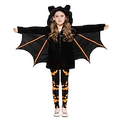 tanie Halloween-Garnitury cosplay Zainspirowany przez Nietoperz / Wampir Anime / gry wideo Akcesoria Cosplay Top / Spodnie Poliester Wszystko Kostiumy na Halloween