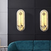 preiswerte Indoor-Wandleuchten-LED-Wandleuchte aus Marmor, moderne LED-Wandleuchte für den Innenbereich, Wandleuchten für Schlafzimmer und Wohnzimmer