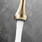 economico Multiforo-rubinetto lavabo bagno - girevole / classico rubinetti vasca da bagno a due manici e tre fori diffusi elettroplaccati