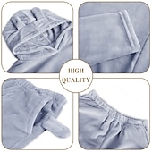 economico Completi pigiami da donna-tuta da casa da donna set 2 pezzi animale gatto caldo peluche comfort casa strada quotidiano pile felpa con cappuccio manica lunga felpa con cappuccio pantaloncini elastico in vita fa casa abiti