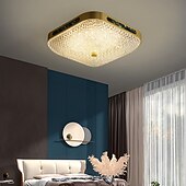 economico Lampade e ventilatori da soffitto-25cm lanterna desgin plafoniere rame ottone moderne 220-240v