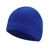 cheap Men&#039;s Hats-Men&#039;s Women&#039;s Beanie Hat Knit Beanie Beanies Violet Black Solid Colored Thermal Warm Windproof Breathable