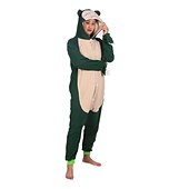 olcso párok halloween jelmezei-Felnőttek Rajzfilm Csoportos jelmez Pizsama Viselhető takaró kapucnis pulóver Farsangi jelmez Snorlax Onesie pizsama Kigurumi pizsama Vicces jelmez mert Férfi és női Farsang Rajzfilm