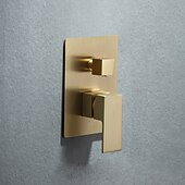 abordables Robinets de douche-Robinet de douche, robinet de douche Système de pommeau de douche à effet pluie - Douchette incluse