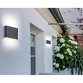 cheap Outdoor Wall Lights-Lightinthebox 6W 480lm Led Wall Light Simple / Modern /Up down led Stair Bedside Lamp Bedroom Reading Wall Lamp Porch Stair Decoration Light AC85-265V