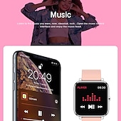 preiswerte Smartwatch-P22 Smartwatch 1.3 Zoll Smartwatch Fitnessuhr Bluetooth Schrittzähler Fitness Tracker AktivitätenTracker Kompatibel mit Android iOS Damen Herren Langer Standby Kamera Kontrolle Anti-verloren IP 67