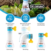 cheap Faucet Sprayer-360 Rotatable Bent Water Saving Tap Aerator Diffuser Faucet Nozzle Filter Water Filter Swivel Head Kitchen Faucet Bubbler