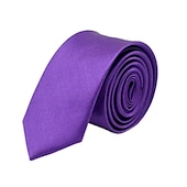 billiga Slipsar och flugor-Herr Slips Fluga Slipsar party Bröllop Herre Modern Stil Solid färg Formell Företag