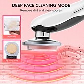 economico Apparecchi per la cura del viso-7 in 1 dispositivi di sollevamento del viso rf microcorrente ringiovanimento della pelle massaggiatore viso terapia della luce anti invecchiamento rughe apparato di bellezza