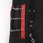 voordelige Bodems-Punk &amp; Gothic Y2K jaar 2000 Broeken Gemaskerd Bal Pittige Meisjes Dames Carnaval Maskerade Broeken