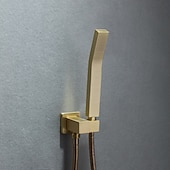 abordables Robinets de douche-Robinet de douche, robinet de douche Système de pommeau de douche à effet pluie - Douchette incluse