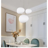 preiswerte Pendelleuchte-Pendelleuchten 1 Lichtkugel-Pendelleuchte, moderne verstellbare Küchen-Hängedeckenleuchte