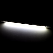 זול נורות תאורה-2 יחידות 120x10 מ&quot;מ d12v 15w נורה שבב cob סופר בהירה עוצמה גבוהה 1450lm אלומיניום נורת led התקנים צמודים על פני השטח אור חרוזים אור עבור חנייה נורה אור מנורות ימיות