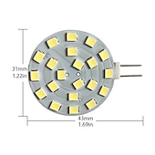 economico Lampadine LED a sfera-sidepin led g4 350 lumen 3 watt (30w uguale) angolo del fascio di 180 gradi non dimmerabile ac-dc 12 volt jc g4 bipin base led disc lampadina alogena di ricambio