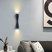 economico applique da esterno-lampada da parete esterna impermeabile 10w 15w led moderna lampada da parete veranda e terrazza lampada da parete oro nero materiale in alluminio è adatta per soggiorno bagno e corridoio ac85-265v