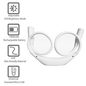 abordables Lampes de lecture-Lampe Tour de Cou LED Mains Libres – Intensité Variable, Flexible pour Lecture &amp; Éclairage Extérieur