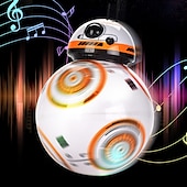 זול רכבי rc-bb-8 כדור rc רובוט bb8 דמות פעולה bb 8 droid רובוט 2.4 גרם שלט רחוק רובוט אינטליגנטי bb8 דגם צעצוע לילד מתנה
