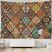 tanie Tkanina mandali-Mandala czeski indyjski gobelin ścienny art decor koc kurtyna wisząca strona główna sypialnia salon akademik dekoracja boho hippie psychodeliczny kwiatowy kwiat lotosu
