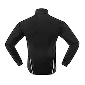 economico Giacche e gilet da uomo-Arsuxeo Per uomo Giacca da ciclismo Giacca in pile Inverno Tenere al caldo Antivento Fodera di vello Traspirante Bicicletta Giacca Giacche a vento Ciclismo da montagna Cicismo su strada Bici da città