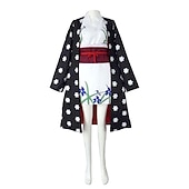 economico Costumi anime-Tuta Intera Film: Red Nico Robin Anime Abiti Mascherata Kimono Cappotto kimono Per Per donna Adulti