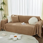 cheap Sofa Blanket-Sofa Cover Sofa Blanket Plush Jacquard Couch Cover Couch Protector Sofa Throw Cover Washable for Armchair/Loveseat/3 Seater/4 Seater/L Shape Sofa