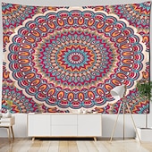 tanie Tkanina mandali-Mandala czeski indyjski gobelin ścienny art decor koc kurtyna wisząca strona główna sypialnia salon akademik dekoracja boho hippie psychodeliczny kwiatowy kwiat lotosu
