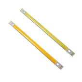 זול נורות תאורה-2 יחידות 120x10 מ&quot;מ d12v 15w נורה שבב cob סופר בהירה עוצמה גבוהה 1450lm אלומיניום נורת led התקנים צמודים על פני השטח אור חרוזים אור עבור חנייה נורה אור מנורות ימיות