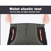 baratos calças ativas masculinas-calças forradas de lã masculina calça impermeável para caminhada calça softshell de inverno ao ar livre térmico quente à prova de vento calça / calças forro de lã verde exército cinza preto caça pesca escalada