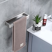 abordables Barres repose-serviettes-Porte-serviettes Mural 26CM, Porte-Serviettes Salle de Bain Inox, Porte-Serviettes, Porte-Serviettes Invités, Porte-Serviettes de Bain pour Salle de Bain et Cuisine