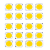 cheap Light Bulbs-9/20pcs LED Lamp Bead Source Warm White Natural light White Light 3-12W COB Lamp Bead Illumination Source 13.5MM*13.5MM Lighting Accessories