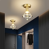 cheap Unique Chandeliers-10cm Ceiling Light Unique Design Ceiling Lights Copper Brass Modern 220-240V