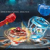 Недорогие Необычные игрушки-гироскопические игрушки оптом киоск взрывающийся вращающийся сплав светоизлучающий боевой гироскоп вращающийся выброс против запуска игрушек киоска
