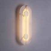 preiswerte Indoor-Wandleuchten-LED-Wandleuchte aus Marmor, moderne LED-Wandleuchte für den Innenbereich, Wandleuchten für Schlafzimmer und Wohnzimmer
