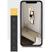 cheap Indoor Wall Lights-Modern LED Acrylic Wall Lamp 15W 28W Tricolor Dimming / Warm Light can be Selected for Bedroom Corridor Stair Bathroom Indoor Lighting Lamps Home Decoration